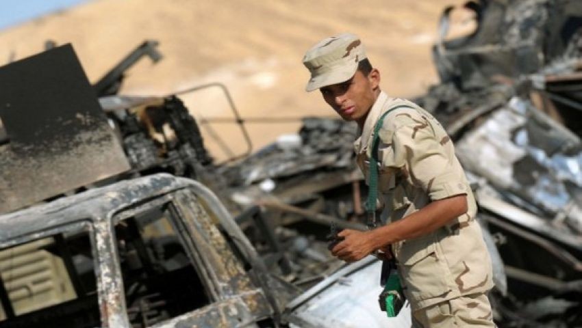 أثناء تأمين الطريق الدولي