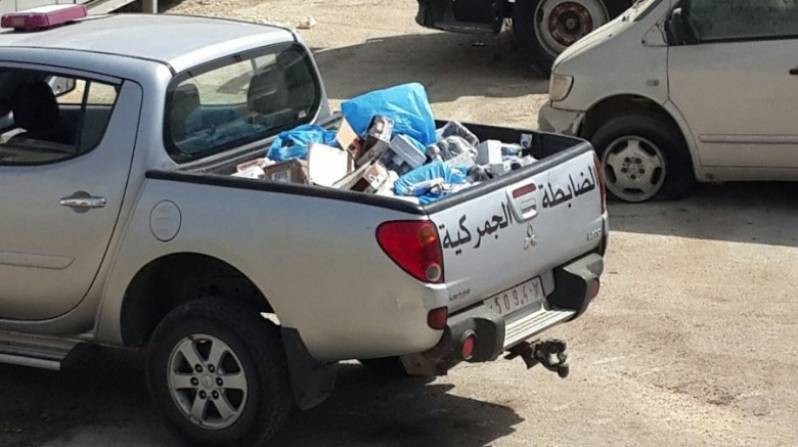 إتلاف 650 كغم مواد تموينية منتهية الصلاحية في أريحا