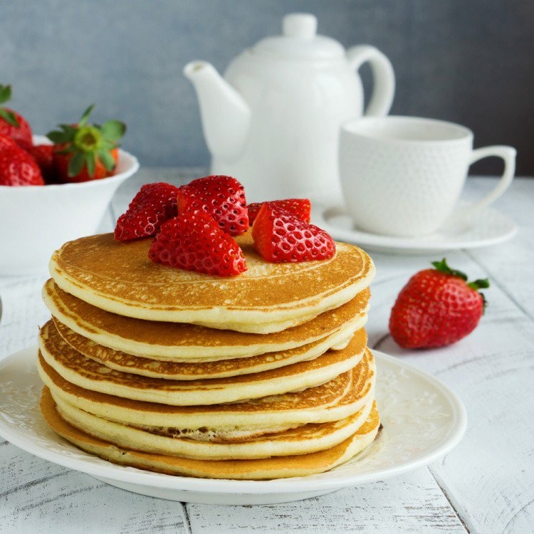 طريقة تحضير "بان كيك" بالفراولة