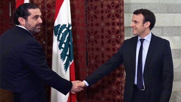 الحريري يقبل دعوة ماكرون لزيارة باريس