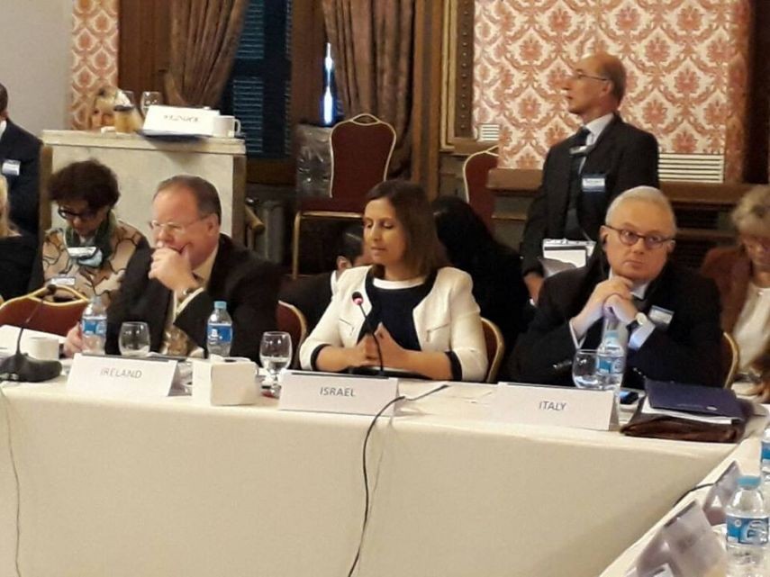بالصور: وزيرة "إسرائيلية" تشارك في مؤتمر إقليمي بالقاهرة