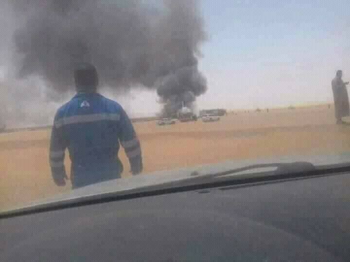 تحطم طائرة نقل ليبية ومقتل جميع ركابها