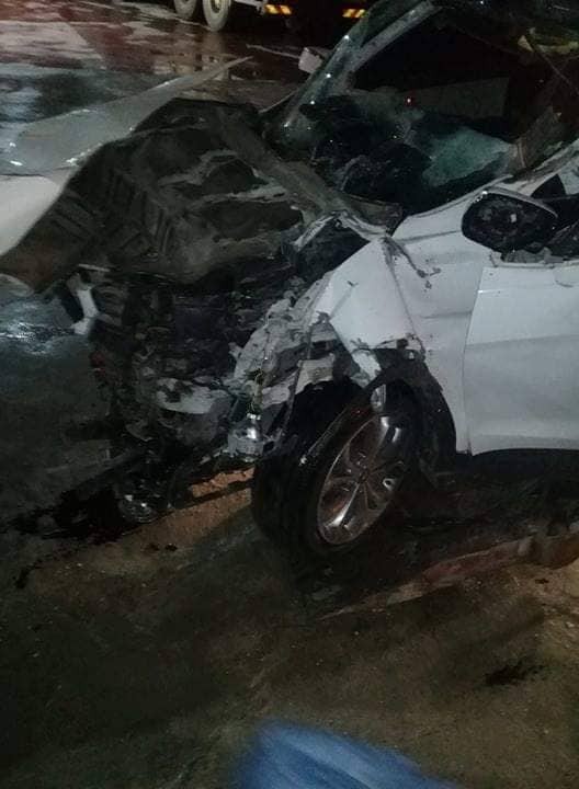 بالصور: مصرع شاب وإصابة آخرين بحادث سير مروع برفح