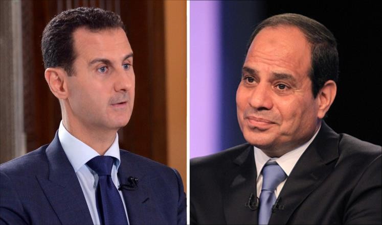 صحيفة مقربة من حزب الله تكشف عن مساعِ لعقد لقاء بين "الأسد" والسيسي 