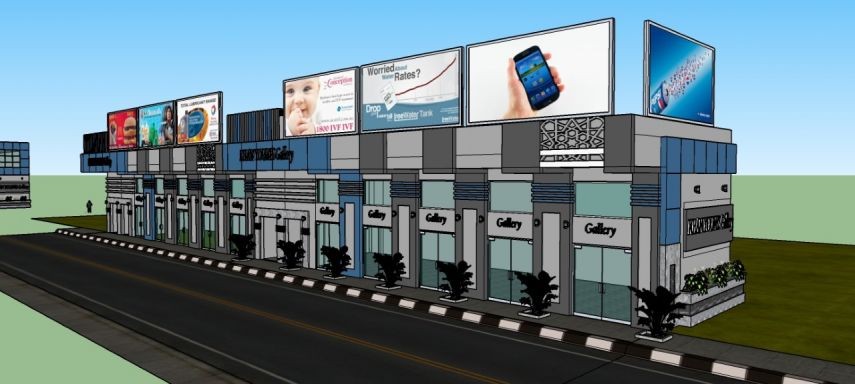 بلدية خان يونس تشرع بتنفيذ مشروع إنشاء مجمع تجاري