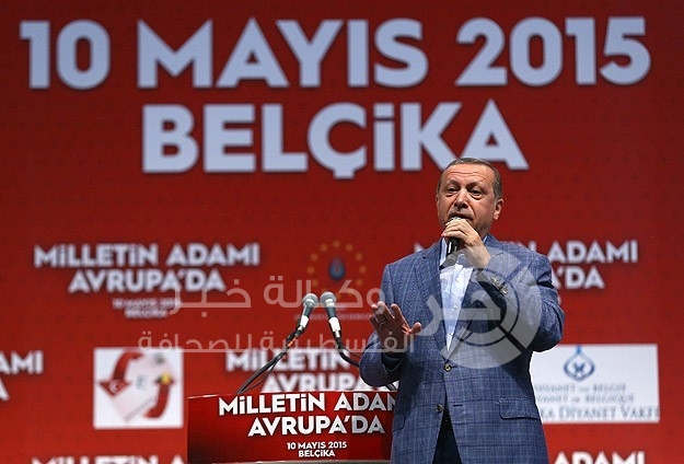 أردوغان: لا أريد رؤية مواطن تركي منحني الرأس في أي دولة أوروبية