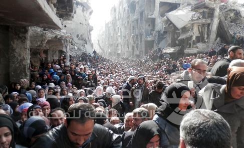 مجلس الأمن يطالب بإدخال المساعدات إلى مخيم اليرموك