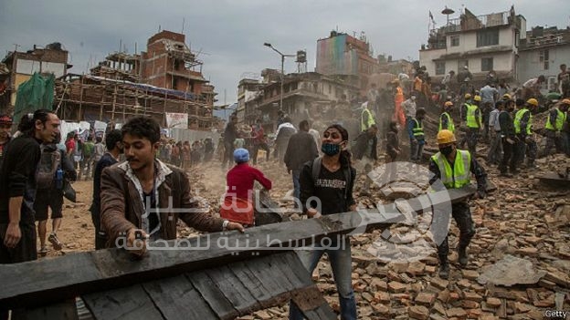 بالصور: نيبال الزلزال الأعنف وفقدان الإتصال ب 200  إسرائيلي