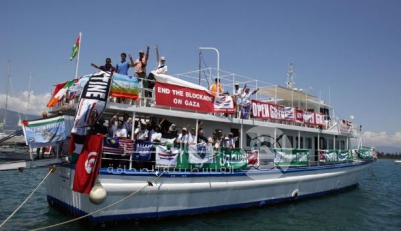 سفينة "ماريان" ضمن أسطول الحرية الثالث تصل إيطاليا الاثنين القادم