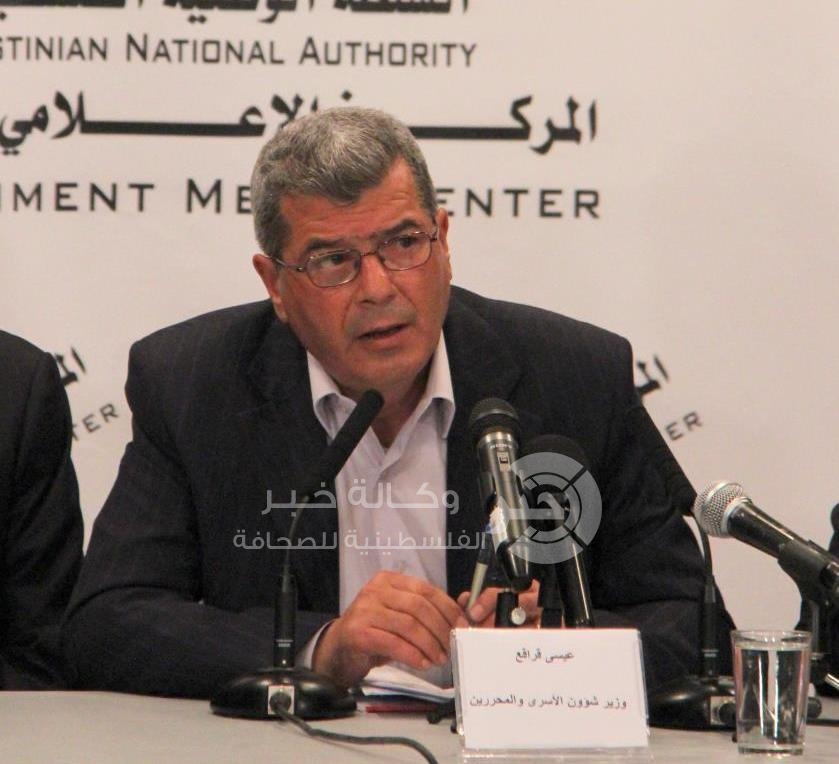 قراقع : قانون الاعدام لن يردع المقاومة الفلسطينية