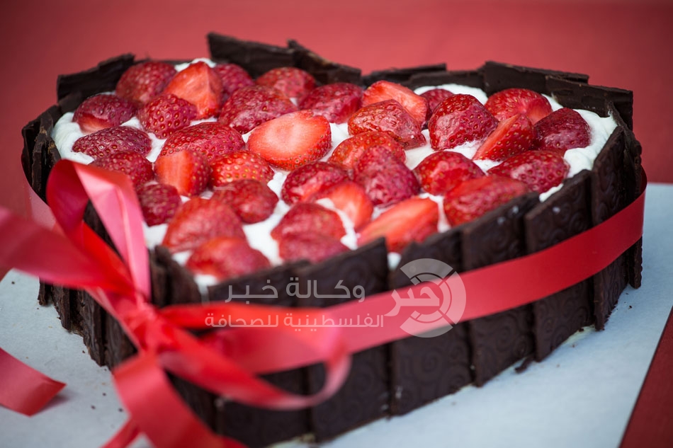 طريقة عمل كيكة الفراولة