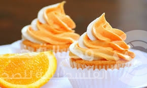 طريقة تحضير كب كيك البرتقال