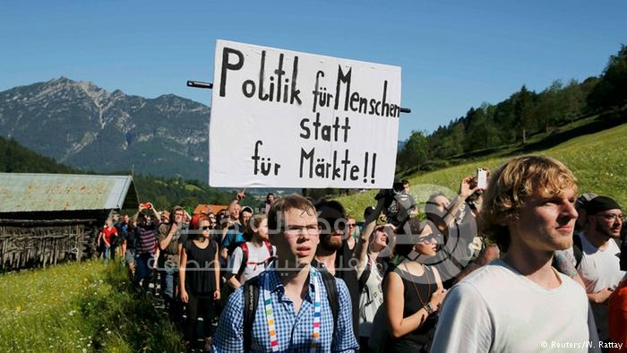 ألمانيا: الشرطة تنهي احتجاجا قرب مقر اجتماع مجموعة السبع