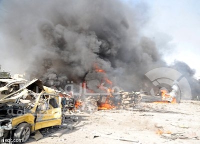 6 قتلى على الأقل بتفجيرين انتحاريين جنوب دمشق