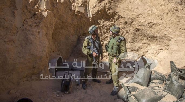 موقع عبري:حماس تستخدم آلات هندسية لحفر الأنفاق الهجومية بسرعة