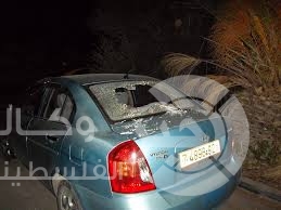 بالصور: مجهولون يقومون بحرق سيارة القيادي قبها بجنين