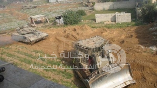 توغل اسرائيلي شرق غزة فى حي الزيتون