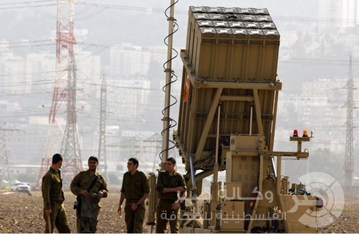 الاحتلال ينشر  بطاريات القبة الحديدية تحسباً لأي طارئ
