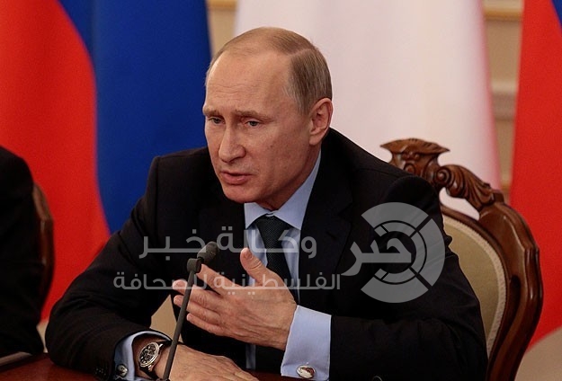 بوتين: سنواصل العمل لتأسيس دولة فلسطينية مستقلة عاصمتها القدس الشرقية