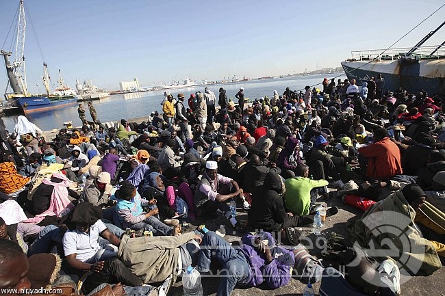 عملية الانقاذ الأكبر على الإطلاق على السواحل الليبية