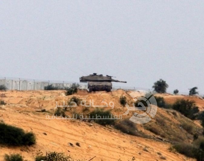توغل آليات الاحتلال شرق المغازي