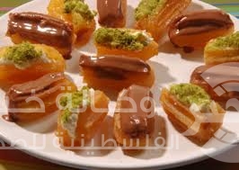 طريقة تحضير حلويات بلح الشام