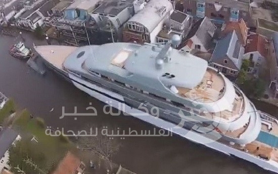 شاهد بالفيديو.."السافانا" أكبر وأضخم يخت في العالم