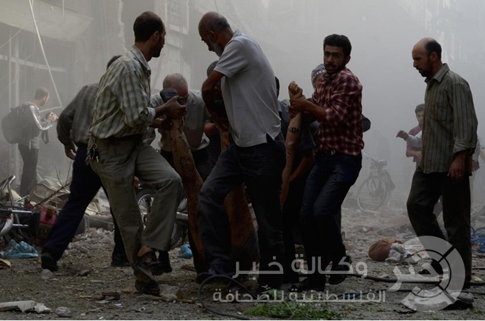 الطيران السوري يجدد قصف دوما بعد يوم من المجزرة