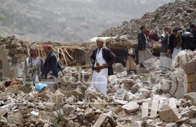 قوات “عاصفة الحزم” تقصف مواقع عسكرية موالية للحوثي في لحج