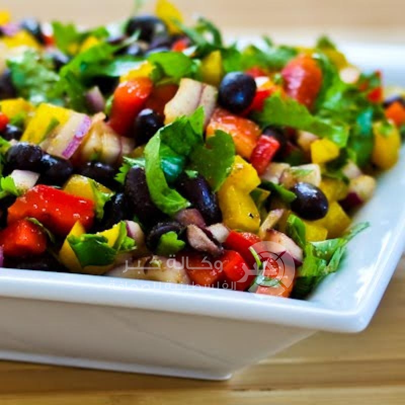 طريقة تحضير سلطة فلفل ملون