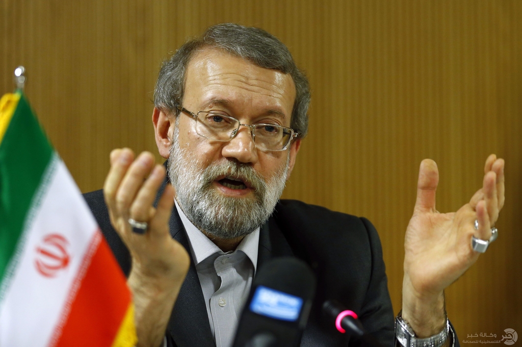 "استفتاء عام ".. لاريجاني يطرح حلا جديدا لقضية فلسطين