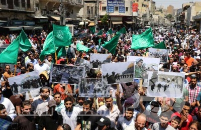 عمان: مظاهرات نصرة للأقصى ضد اعتداءات إسرائيل