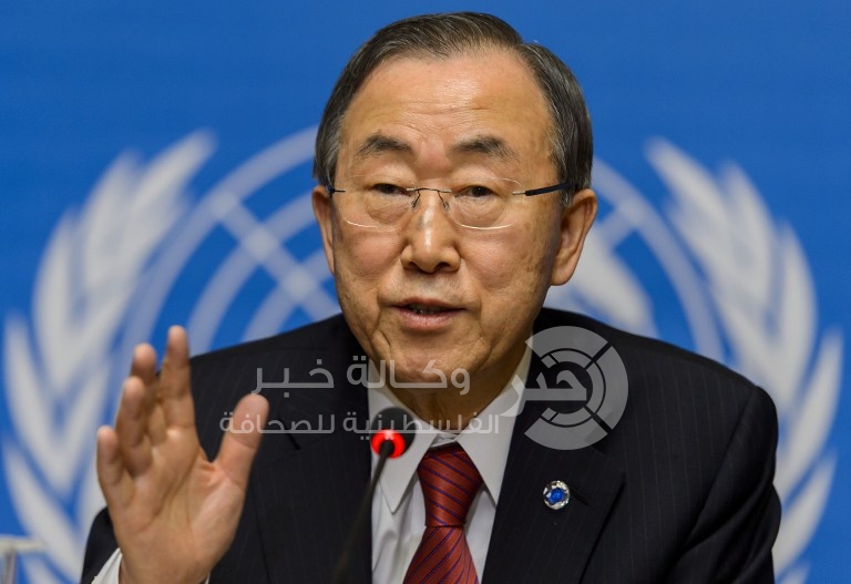 "بان كيمون" قلق إزاء تدهور صحة الأسير "خضر عدنان"