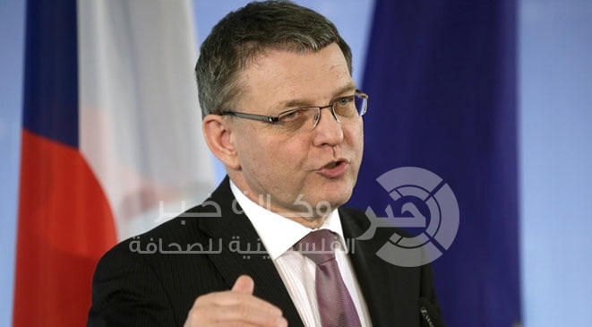 وزير الخارجية التشيكي يصل إلى قطاع غزة