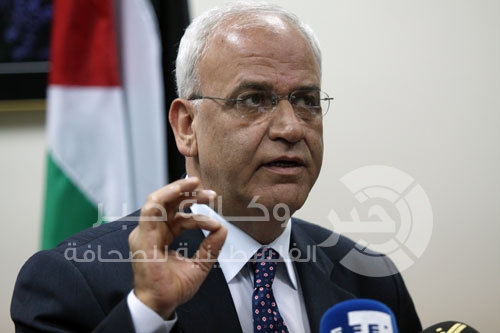 عريقات: الفلسطينيون على موعد مع أنباء سارة خلال الفترة القادمة