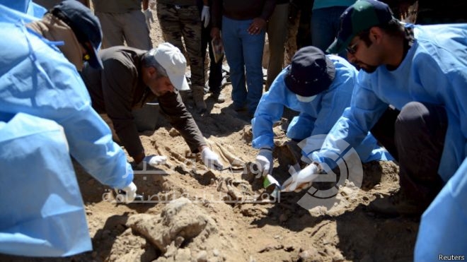 العثور على "قبور جماعية" في تكريت بعد انسحاب تنظيم الدولة