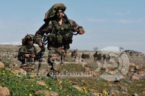 جيش الاحتلال يجرى مناورات مفاجئة للإشتباك مع الفلسطينيين بالضفة