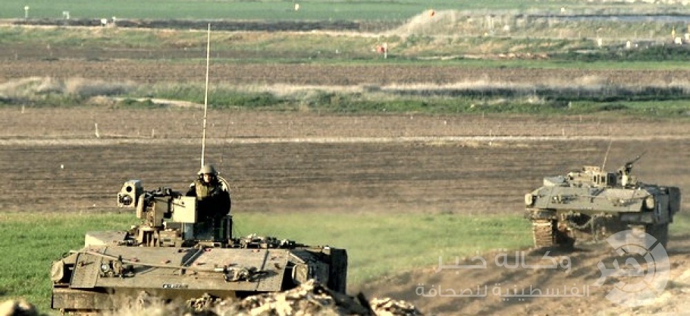 الاحتلال يجرف أطراف خزاعة شرق خانيونس