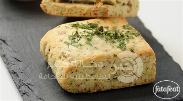 بسكويت الفطور بالبقدونس