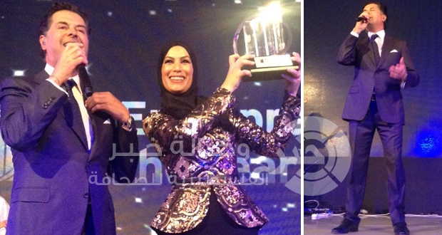 راغب علامة ضيف شرف حفل جائزة ريادي العام