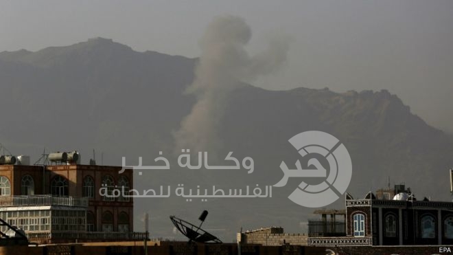 انفجارات قوية تهز صنعاء إثر غارات لطائرات التحالف بقيادة السعودية