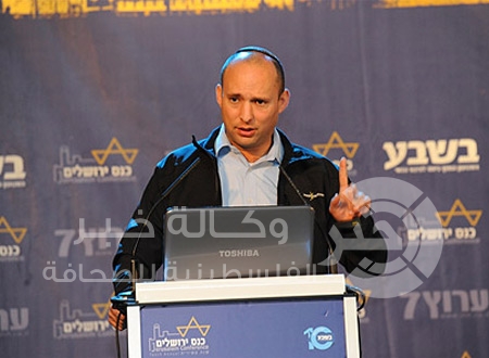 نفتالي بينت يدعو لقتل الفلسطينيين وليس سجنهم