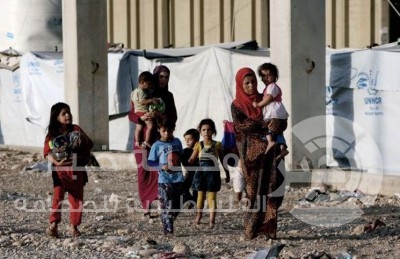 1500 عائلة نزحت من شمالي الرمادي بعد هجوم "داعش"