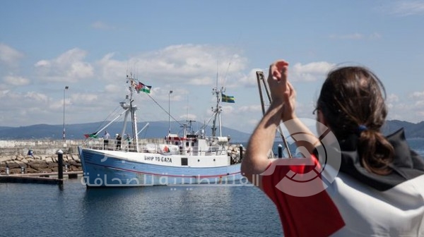 وصول سفينة كسر الحصار " ماريانا"  الشواطيء الاسبانية