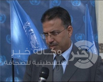 ابو حسنه : مفوض الاونروا في غزة الاحد لافتتاح مدرسة ويوجه كلمة هامة حول عملية الاعمار