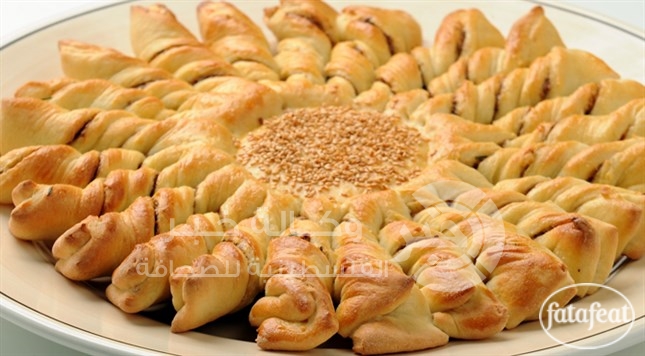 فطيرة الجبنة المبرومة