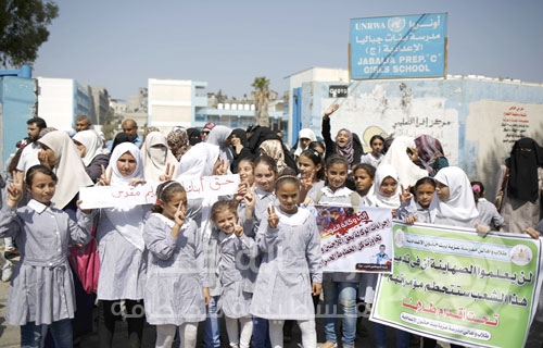 "أولياء الأمور" بمدارس "أونروا" يسّلم رسالة بمطالبه