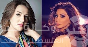 ما يدور بين اليسا ودنيا سمير غانم 