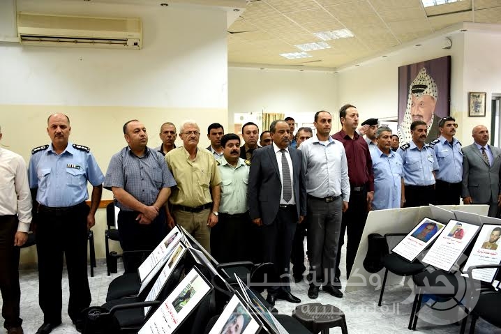 محافظ سلفيت يفتتح معرض شهداء الهبة الشعبية