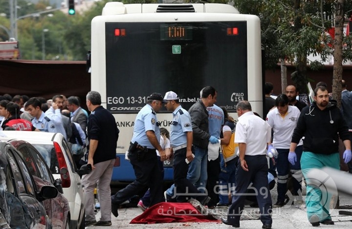 أوغلو: داعش هو المشتبه به الأول وراء اعتداء أنقرة